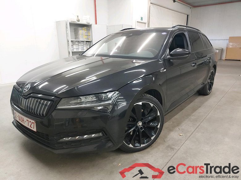 SKODA - SKO SUPERB COMBI 1.4 TSI iV 218PK DSG6 Sportline With Electric Ventilated Mem Seats & Lane & Side Assist & Canton Sound & Area 360 View & Removable Trailer Hook  * HYBRID * #1