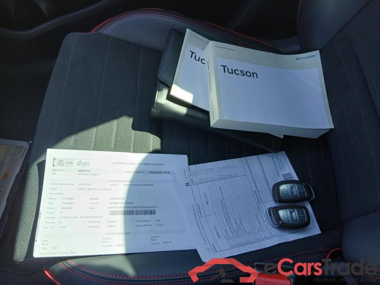 Hyundai 1.6 CRDI 100kW (136CV) 48V N-Line 4X2 HYUNDAI Tucson / 2018 / 5P / todoterreno 1.6 CRDI 100kW (136CV) 48V N-Line 4X2 #5