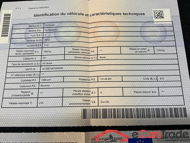 CITROEN C4 Picasso Picasso 1.6 THP Intensive S&S #5