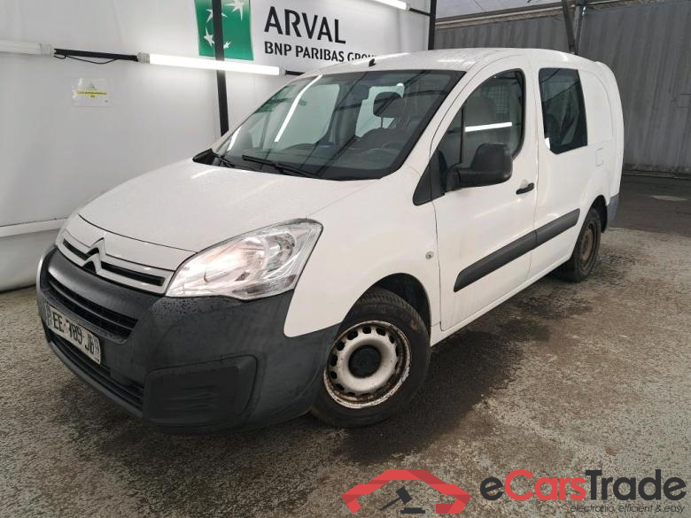 Citroen HDi 90 BVM Confort 21L2 Cabine App. CITROEN Berlingo Cabine Approfondie VU 4p Fourgonnette HDi 90 BVM Confort 21L2 Cabine App.
