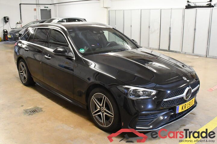 Mercedes C 300e Hybrid 313Hp AMG Aut. Pano LED-Multibeam Widescreen Head-Up Navi-Pro Ambient 1/2 Sport-Leather-Alcantara KeylessGo Camera Klima PDC ... #2