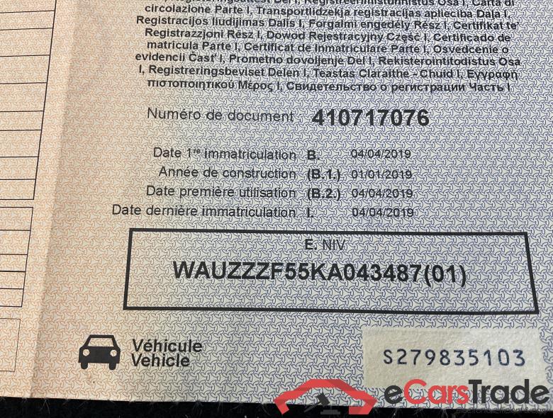 AUDI A5 Sportback Audi A5 Sportback Sport 45 TFSI quattro 180(245) kW(ch) S tronic #3