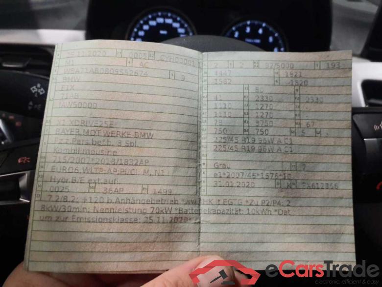 BMW X1 (F48)(2015->) DE - SUV5 xDrive25e EU6d, M Sport (EURO 6d), (Facelift) 2020 - 2022 #2