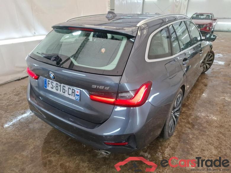 BMW Série 3 Touring / 2018 / 5P / Break 318d 150ch Business Design BVA8 #3