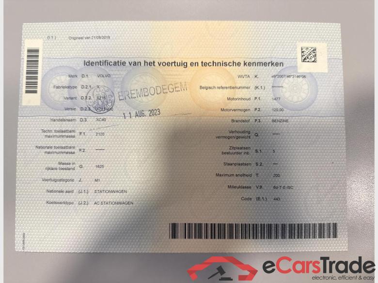 VOLVO XC40 1.5 T3 Geartronic #4