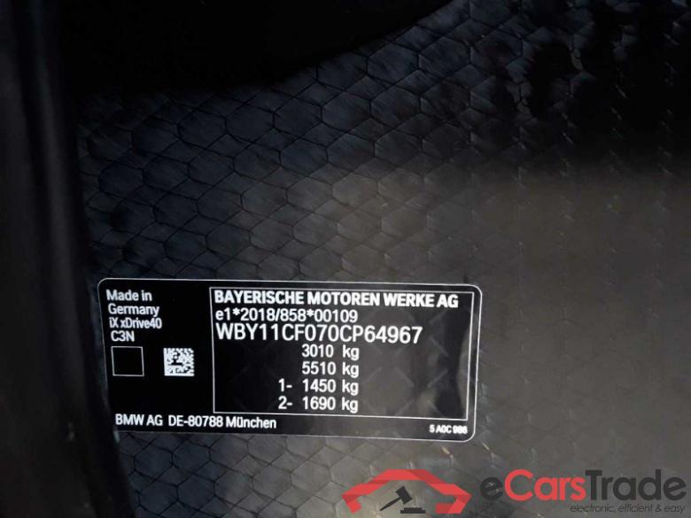 BMW iX (I20)(07.2021->) DE - SUV5 xDrive40, xDrive40 Sport, 2021 - 2024 #2