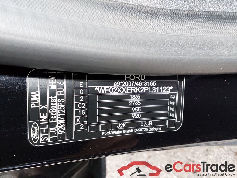 FORD Puma XEcoboost MHEV 125 cv. Automático ST-Line #5