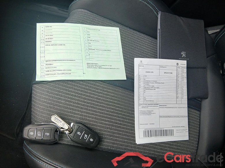 PEUGEOT 3008 Hybrid / 2020 / 5P / todoterreno 225 e-EAT8 Allure (AC2) #5