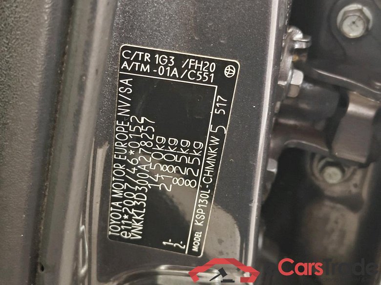 Toyota Yaris 1.0 VVT-i Comfort 5d #6