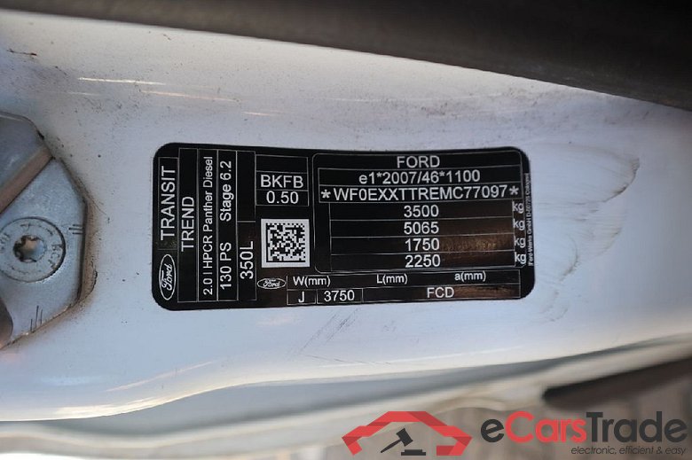 Transit Kasten 350 L3 Trend 2.0 TDCi 96KW MT6 E6dT #5