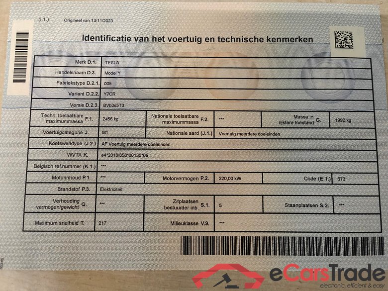 Tesla Model Y RWD 5d !!! Damaged car !!! #3