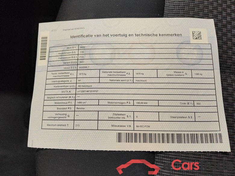 BMW 1 Reeks Hatch 118iA (100 kW) 5d #3