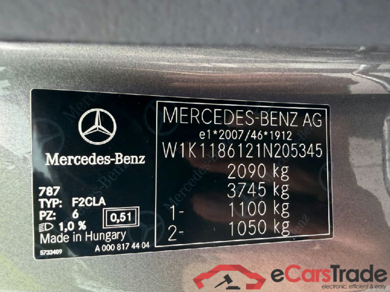 CLA -Klasse Shooting Brake CLA 200 d (118.612)AMG AMG Line 110KW MT6 E6d #5