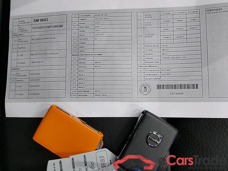 VOLVO - VOL XC60 T6 PHEV 350PK 4x4 Plus Bright & Mortiz Leather Seats  * HYBRID * #4