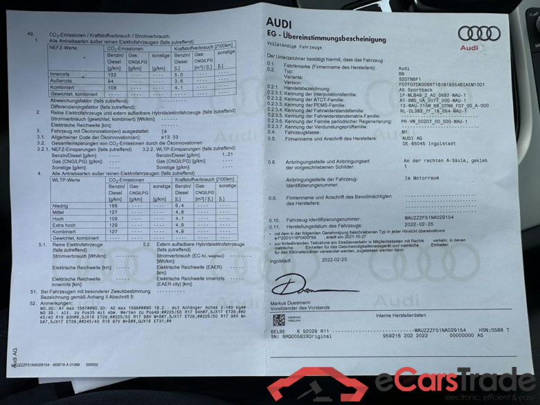 AUDI A5 Sportback Audi A5 Sportback Business Edition S line 30 TDI  100(136) kW(pk) S tronic #6