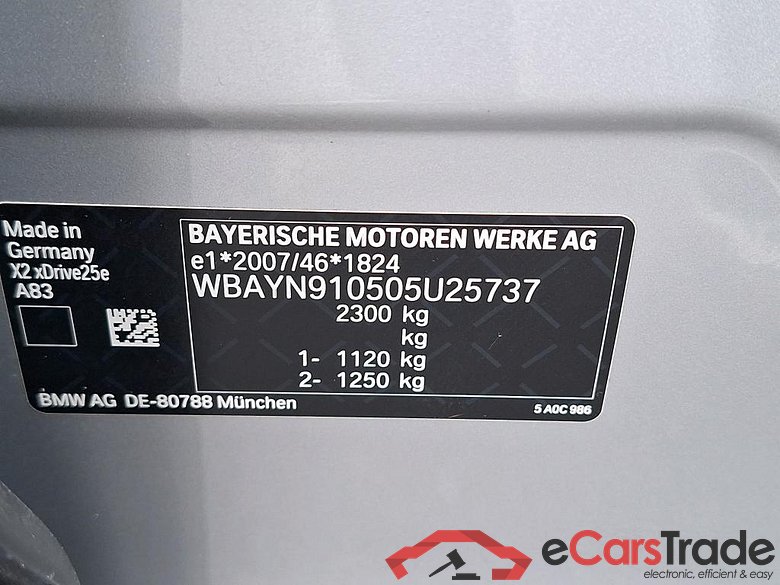 BMW - BMW X2 xDrive25e 220PK Pack Business & Pano Roof & Rear Camera * HYBRID * #6