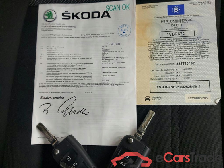 SKODA - SKO OCTAVIA COMBI CRTDI 115PK DSG 7 GreenTec Ambition & Pack Safety & Heated Seats & GPS & Adaptive Cruise & Comfort & Look Pack #4