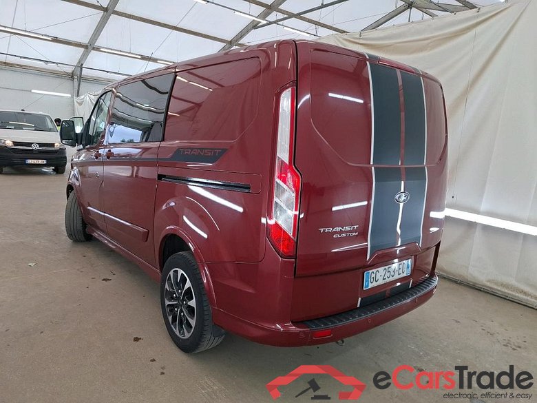 FORD Transit Custom / 2018 / 4P / Fourgon tôlé 2.0 ECOB185 320L1H1 AUTO CAB APP SPORT #2