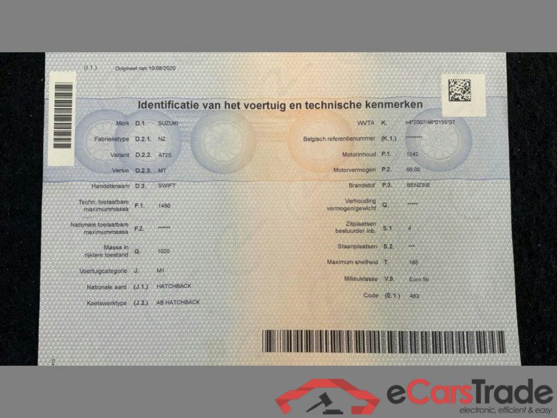 SUZUKI Swift 1.2i GA #5