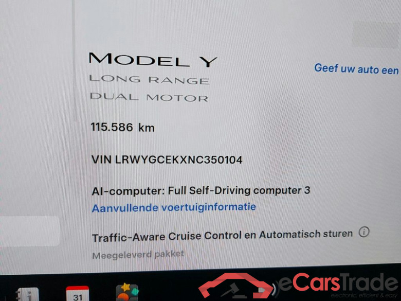 TESLA - TES MODEL Y Long Range Dual Motor AWD 476PK With Towing Package  * ELECTRIC * #5