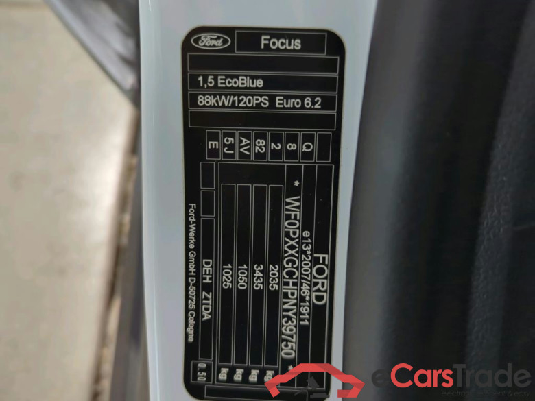 Focus Turnier Cool & Connect 1.5 EcoBlue 88KW AT8 E6d #4