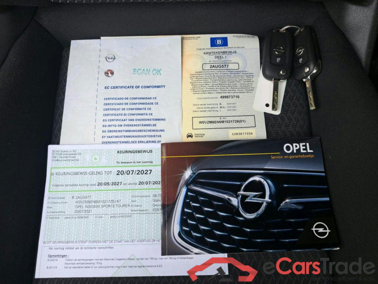 OPEL - OPE INSIGNIA SPORTS TOURER 1.5 Turbo D 122PK Business Edition With Multimedia Nav Pro & Driving Assistant & Park & Go III & Winter Pack #4