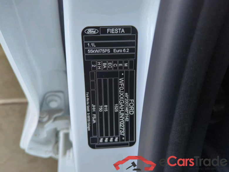 Fiesta Cool & Connect 1.1 55KW MT5 E6d #4