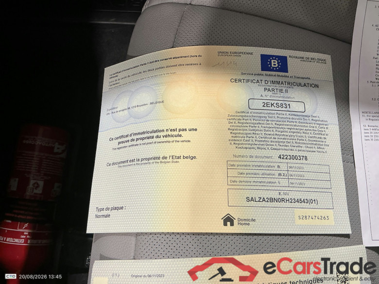 LAND ROVER RANGE ROVER EVOQUE 2.0 D165 MHEV 4WD AUTO S #6