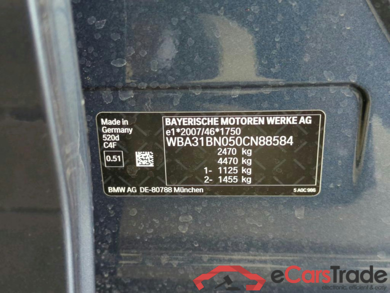 Baureihe 5 Touring 520 d 2.0 140KW AT8 E6d #4