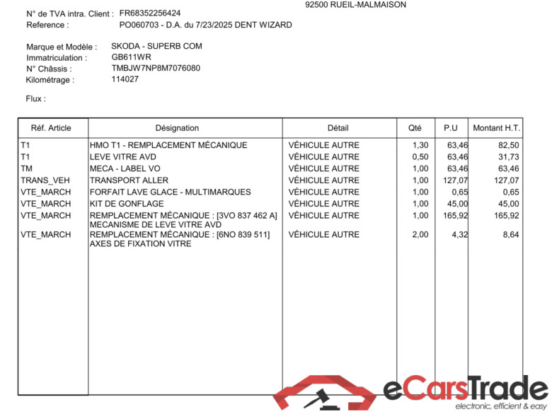 SKODA Superb Combi / 2019 / 5P / Break 1.4 TSI PHEV 218ch DSG6 Sportline / PRÊT A VENDRE #3